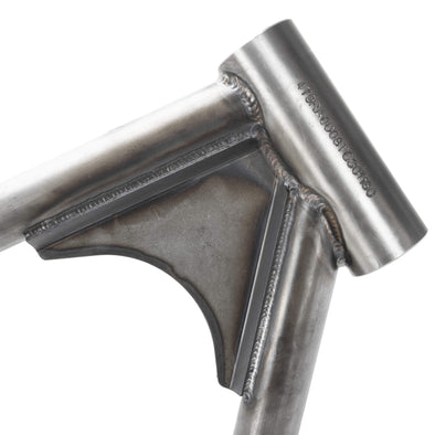 Reno Full Rigid Chopper Frame 1936-1999 Harley-Davidson Big Twin 4 Speed - 2" Up - Frisco Tank Mounts