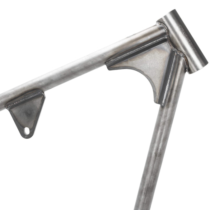 Reno Full Rigid Chopper Frame 1936-1999 Harley-Davidson Big Twin 4 Speed - 2" Up - Frisco Tank Mounts