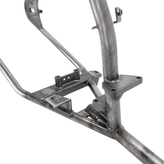 Reno Full Rigid Chopper Frame 1936-1999 Harley-Davidson Big Twin 4 Speed - 2" Up - Frisco Tank Mounts