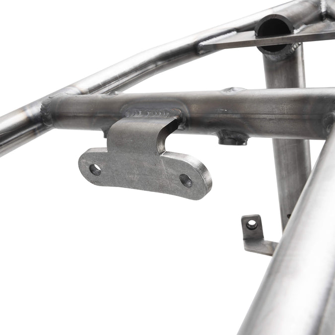 Reno Full Rigid Chopper Frame 1936-1999 Harley-Davidson Big Twin 4 Speed - 2" Up - Frisco Tank Mounts