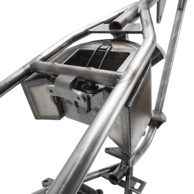 Reno Full Rigid Chopper Frame 1936-1999 Harley-Davidson Big Twin 4 Speed - 2" Up - Frisco Tank Mounts - Horseshoe Oil Tank