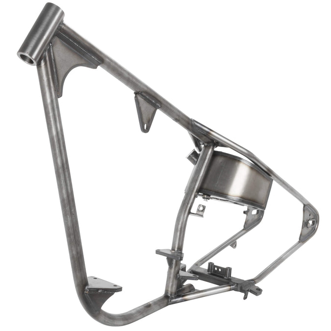 Reno Full Rigid Chopper Frame 1936-1999 Harley-Davidson Big Twin 4 Speed - 2" Up - Frisco Tank Mounts - Horseshoe Oil Tank