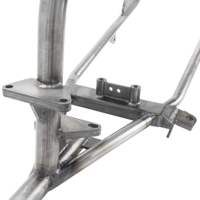 Reno Full Rigid Chopper Frame 1936-1999 Harley-Davidson Big Twin 4 Speed - 2" Up - Frisco Tank Mounts - Horseshoe Oil Tank