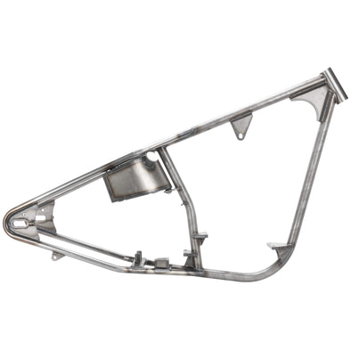 Reno Full Rigid Chopper Frame 1936-1999 Harley-Davidson Big Twin 4 Speed - 2" Up - Frisco Tank Mounts - Horseshoe Oil Tank