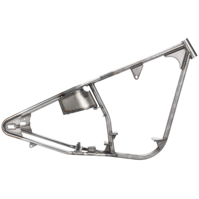 Reno Full Rigid Chopper Frame 1936-1999 Harley-Davidson Big Twin 4 Speed - 2" Up - Frisco Tank Mounts - Horseshoe Oil Tank