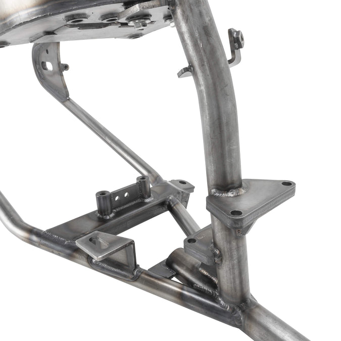Reno Full Rigid Chopper Frame 1936-1999 Harley-Davidson Big Twin 4 Speed - 2" Up - Frisco Tank Mounts - Horseshoe Oil Tank