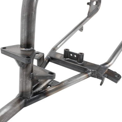 Reno Full Rigid Chopper Frame 1936-1999 Harley-Davidson Big Twin 5 Speed - 2" Up - Frisco Tank Mounts