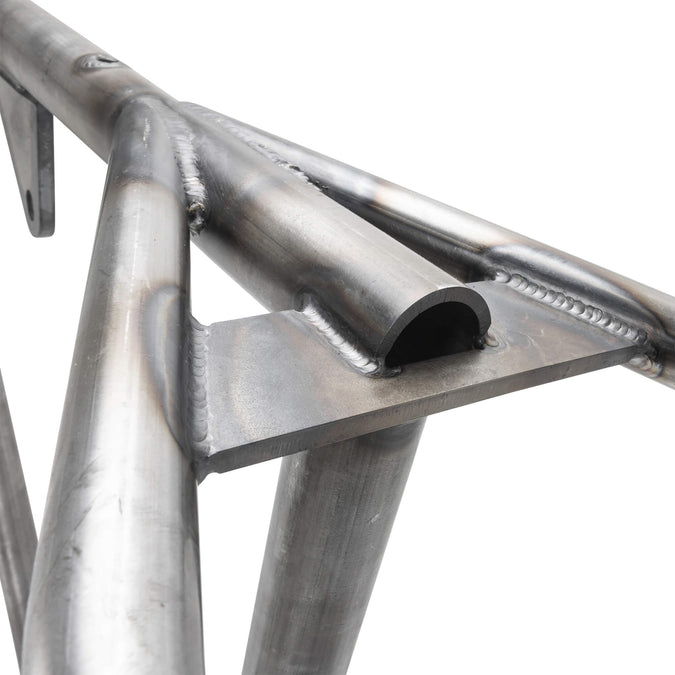Reno Full Rigid Chopper Frame 1936-1999 Harley-Davidson Big Twin 5 Speed - 2" Up - Frisco Tank Mounts