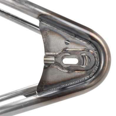 Reno Full Rigid Chopper Frame 1936-1999 Harley-Davidson Big Twin 5 Speed - 2" Up - Frisco Tank Mounts