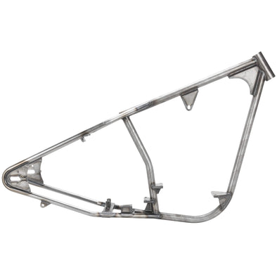 Reno Full Rigid Chopper Frame 1936-1999 Harley-Davidson Big Twin 5 Speed - 2" Up - Frisco Tank Mounts