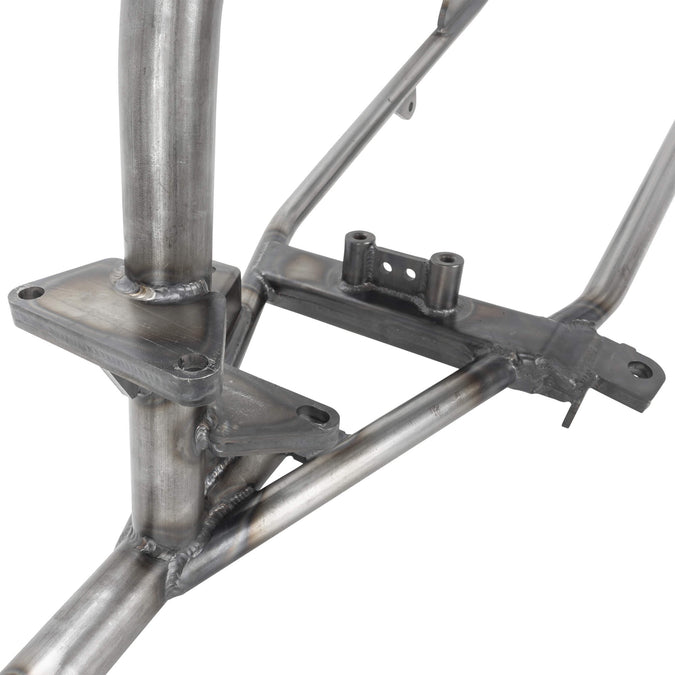 Reno Full Rigid Chopper Frame 1936-1999 Harley-Davidson Big Twin 5 Speed - 2" Up - Frisco Tank Mounts - Horseshoe Oil Tank