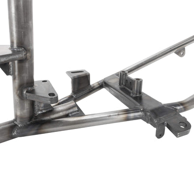 Reno Full Rigid Chopper Frame 1936-1999 Harley-Davidson Big Twin 5 Speed - 2" Up - Frisco Tank Mounts - Horseshoe Oil Tank