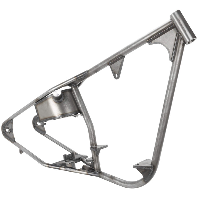 Reno Full Rigid Chopper Frame 1936-1999 Harley-Davidson Big Twin 5 Speed - 2" Up - Frisco Tank Mounts - Horseshoe Oil Tank