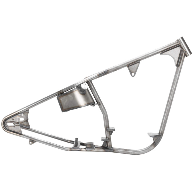Reno Full Rigid Chopper Frame 1936-1999 Harley-Davidson Big Twin 5 Speed - 2" Up - Frisco Tank Mounts - Horseshoe Oil Tank