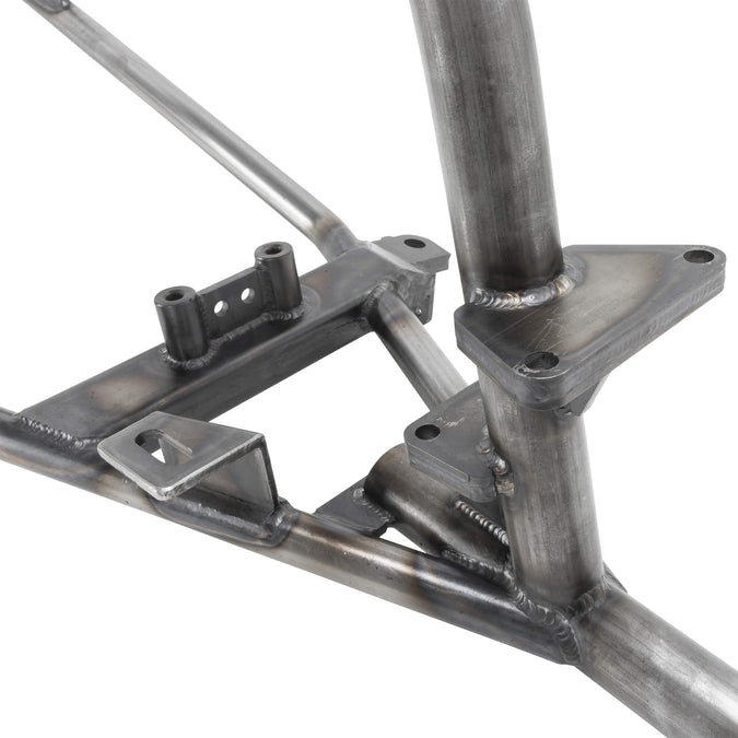 Reno Full Rigid Chopper Frame 1936-1999 Harley-Davidson Big Twin 5 Speed - 2" Up - Frisco Tank Mounts - Horseshoe Oil Tank