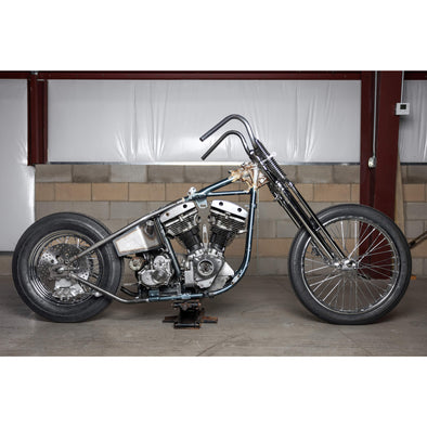 Bolt-On Oil Tank for Rigid Harley-Davidson Big Twin Frames with Electric Start