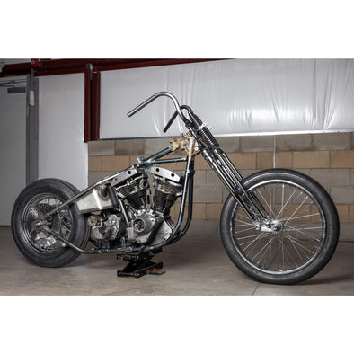 Bolt-On Oil Tank for Rigid Harley-Davidson Big Twin Frames with Electric Start