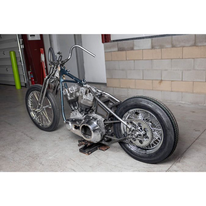 Bolt-On Oil Tank for Rigid Harley-Davidson Big Twin Frames with Electric Start