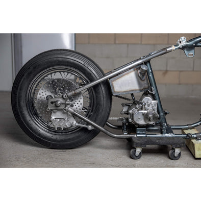 Bolt-On Oil Tank for Rigid Harley-Davidson Big Twin Frames with Electric Start