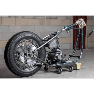 Bolt-On Oil Tank for Rigid Harley-Davidson Big Twin Frames with Electric Start