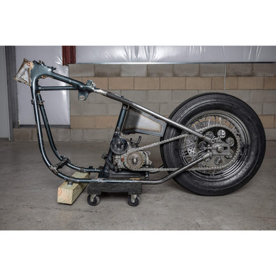 Bolt-On Oil Tank for Rigid Harley-Davidson Big Twin Frames with Electric Start