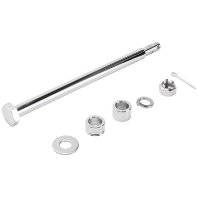 Chrome Rear Axle Kit 1977-1999 Harley-Davidson Sportster XL