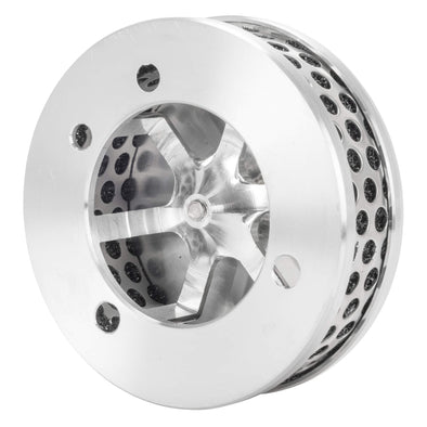 Watson 4" Air Cleaner CV Carburetor - Brushed Aluminum