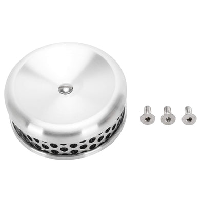 Watson 4" Air Cleaner S&S Super E/G Carburetor - Brushed Aluminum