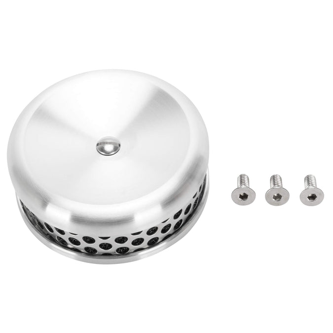 Watson 4" Air Cleaner S&S Super E/G Carburetor - Brushed Aluminum