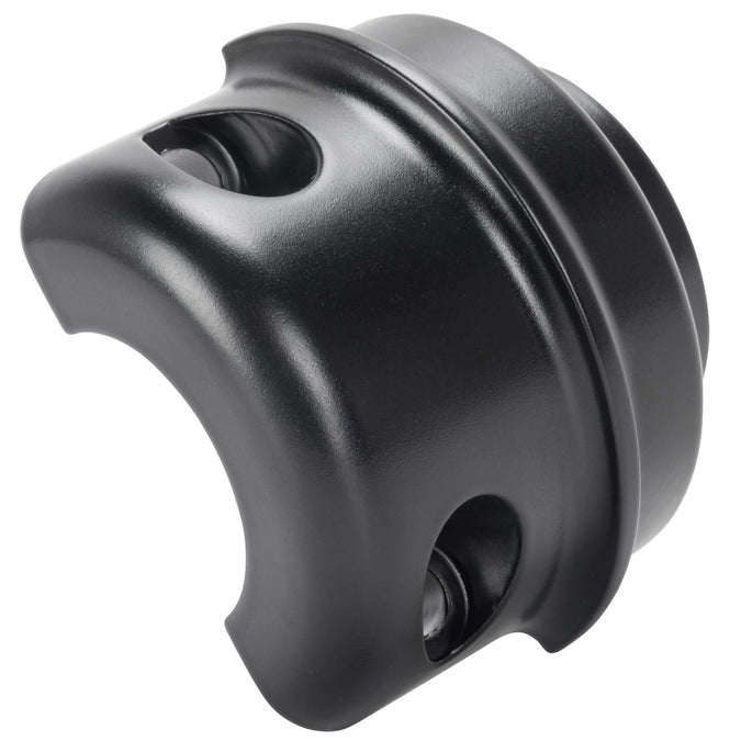 Gen 2 Brake Switch Pod Delete - Black - 1996-2013 Harley-Davidson