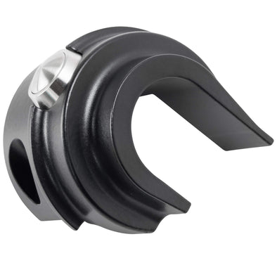 Micro Switch Housing - Brake Side - Single - Black - 1982-1995 Harley-Davidson