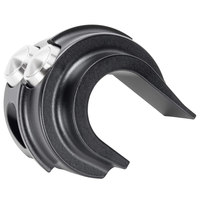 Micro Switch Housing - Brake Side - Double - Black - 1982-1995 Harley-Davidson