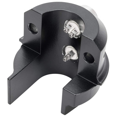 Micro Switch Housing - Brake Side - Double - Black - 1982-1995 Harley-Davidson