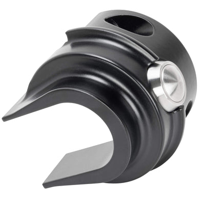 Micro Switch Housing - Clutch Side - Single - Black - 1982-1995 Harley-Davidson