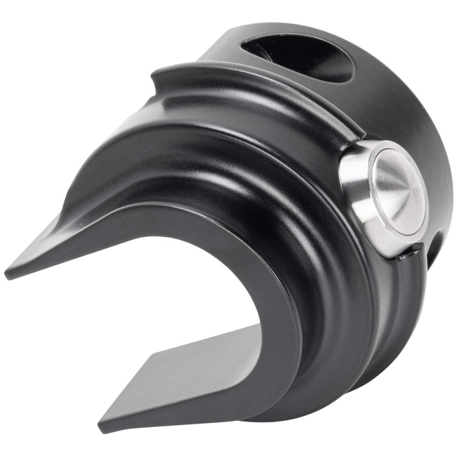 Micro Switch Housing - Clutch Side - Single - Black - 1982-1995 Harley-Davidson