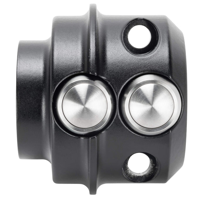 Micro Switch Housing - Clutch Side - Double - Black - 1982-1995 Harley-Davidson