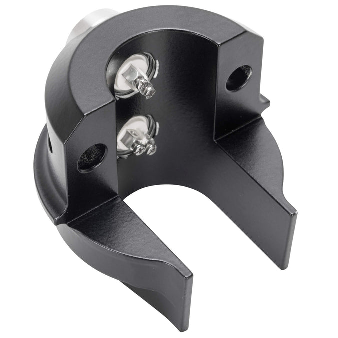 Micro Switch Housing - Clutch Side - Double - Black - 1982-1995 Harley-Davidson