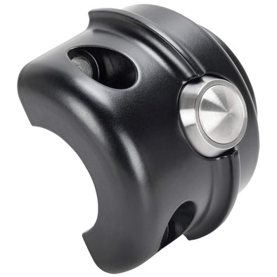 Micro Switch Housing - Brake Side - Single - Black - 1996-2013 Harley-Davidson
