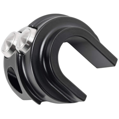 Micro Switch Housing - Brake Side - Double - Black - 1996-2013 Harley-Davidson