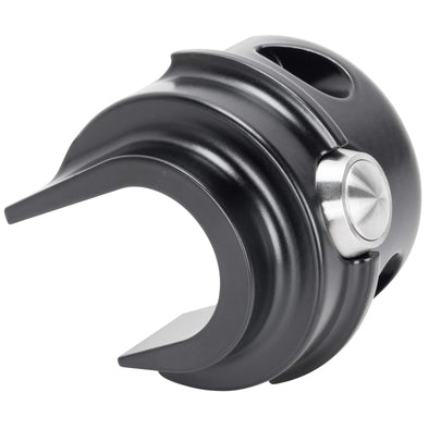 Micro Switch Housing - Clutch Side - Single - Black - 1996-2013 Harley-Davidson