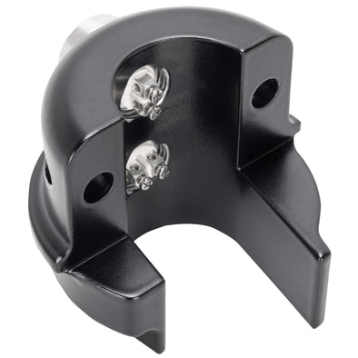 Micro Switch Housing - Clutch Side - Double - Black - 1996-2013 Harley-Davidson