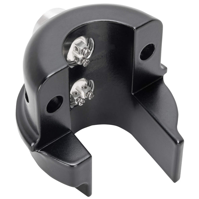 Micro Switch Housing - Clutch Side - Double - Black - 1996-2013 Harley-Davidson