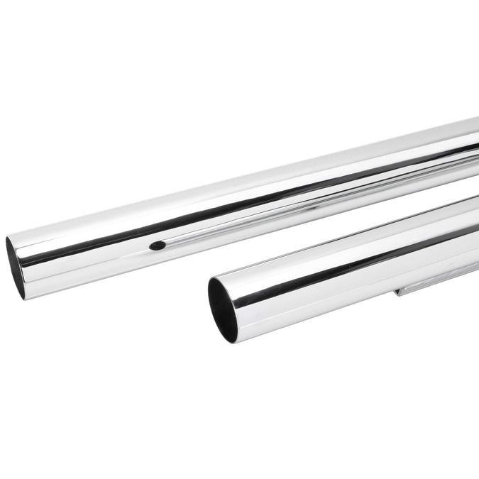 Upswept Shotgun Exhaust Pipe Set for Harley-Davidson Evolution Big Twin Engines