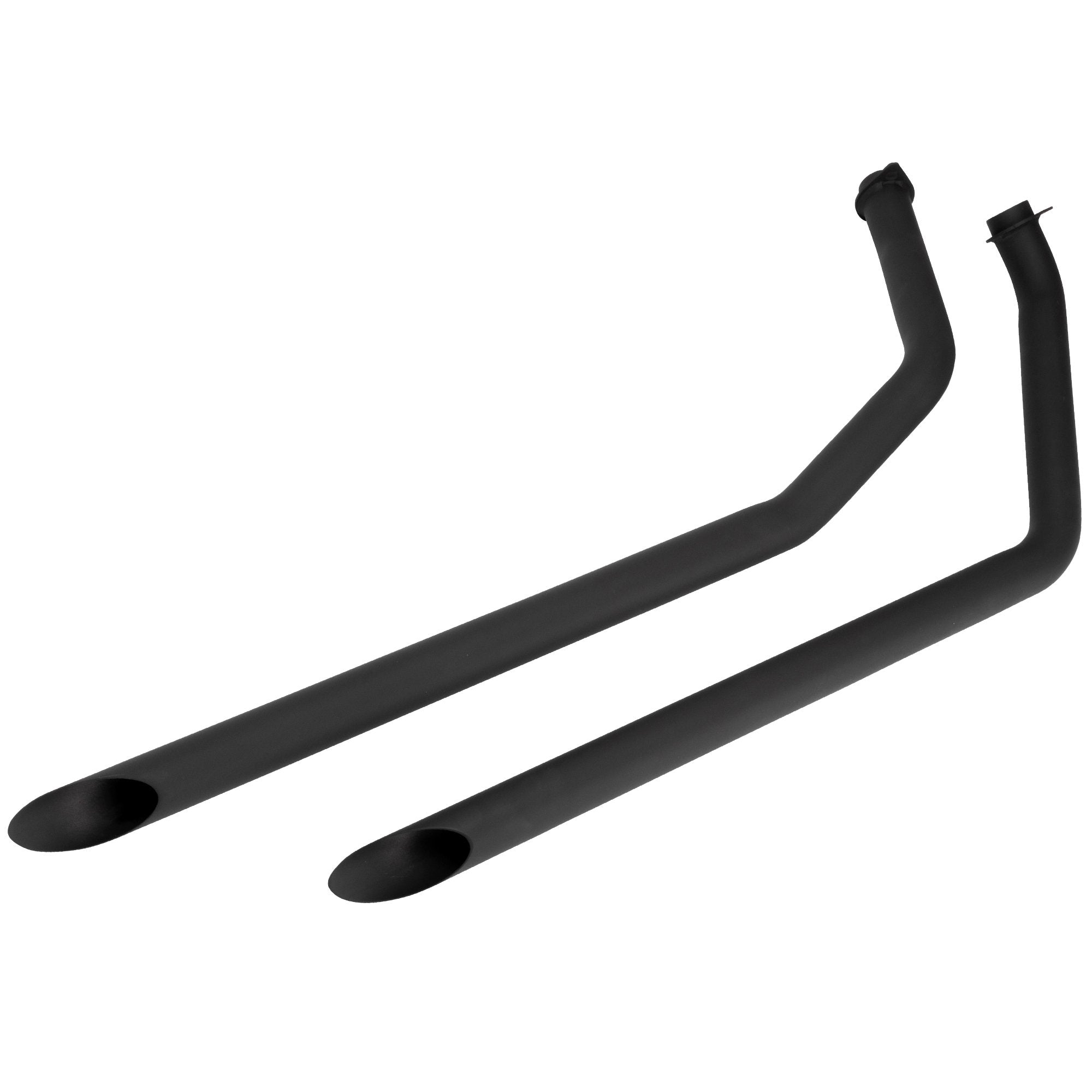 Black 1 3/4" Slash Cut Drag Pipes For Harley Sportster 1986-2003 – KCINT