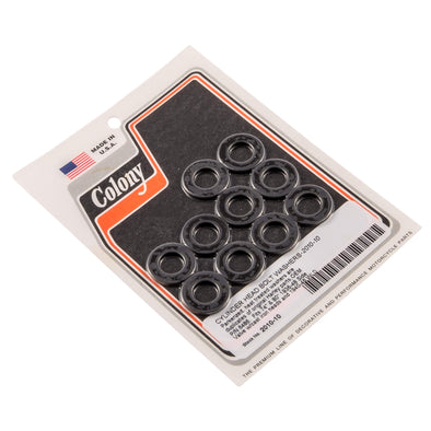 #2010-10 Cylinder Head Bolt Washers 1940-1946 Harley-Davidson WLD - Parkerized