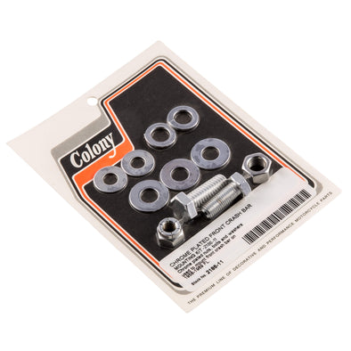 #2186-11 Front Crash Bar Mounting Kit 1958-1969 Harley-Davidson FL - Chrome Plated