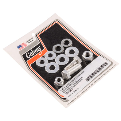 #2187-11 Front Crash Bar Mounting Kit 1958-1969 Harley-Davidson FL - CAD Plated