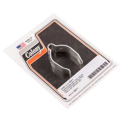 #2547-1 Wire Clip Frame Bull Neck Head Tube 1945-E1947 Harley-Davidson - CAD Plated