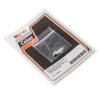 #2610-1 Switch Stem Handle 19387-1938 Harley-Davidson Big Twins - CAD Plated