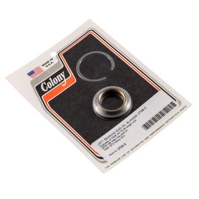 #2740-2 Left Bearing End Oil Slinger 1939-1973 Harley-Davidson 45s